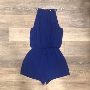 Boutique: Royal Blue Romper